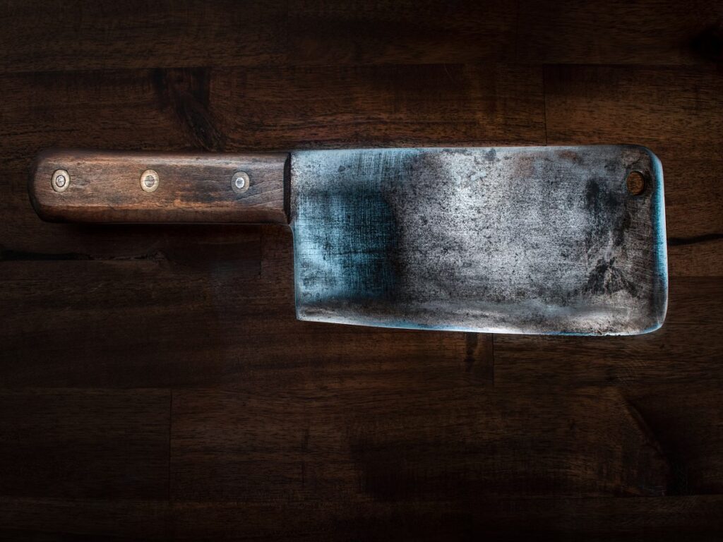 how butcher knife look like